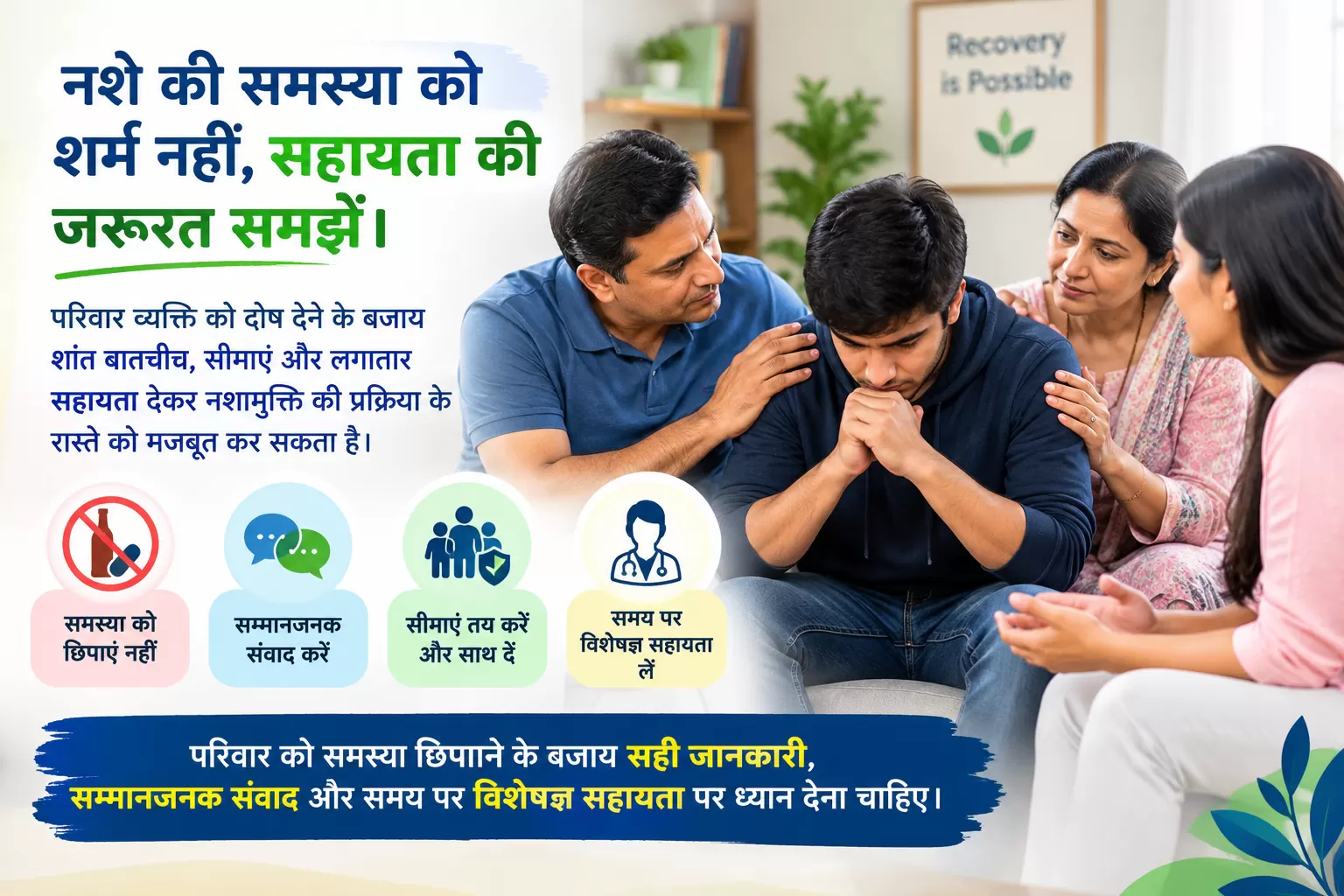 चूचैला कलां नशा मुक्ति जागरूकता और परिवार सहायता